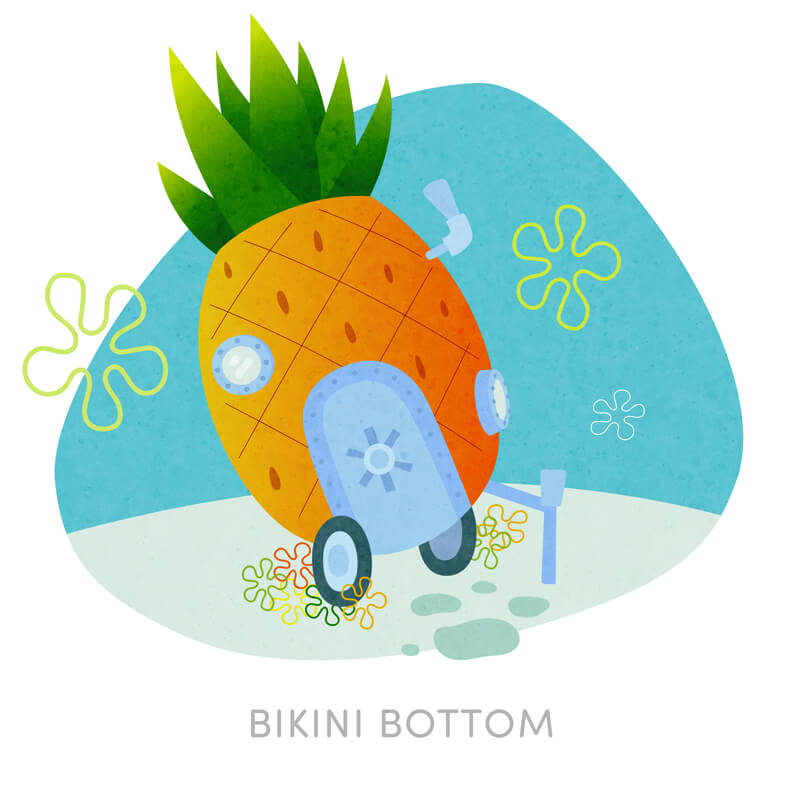 Spongebobs House - Bikini Bottom Reimagined
