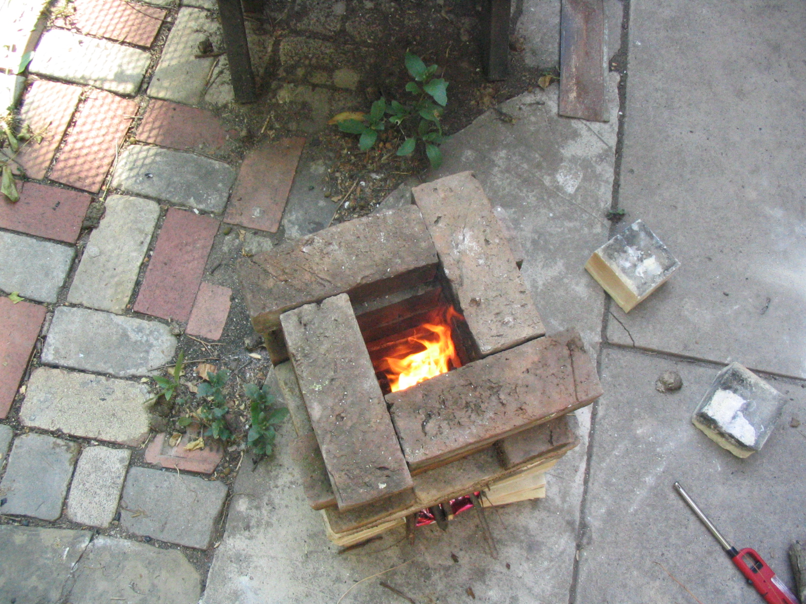 Brick Rocket Stove - DIY Alternative to a BBQ - Climadoor