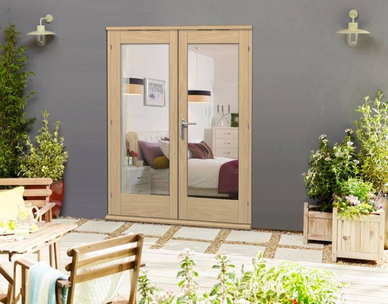 double exterior french doors